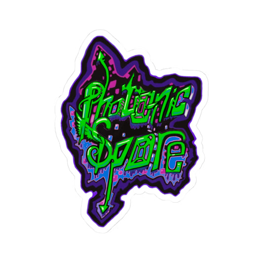 photonicspore Kiss-Cut Stickers | Vibrant Art for Laptop & Decor